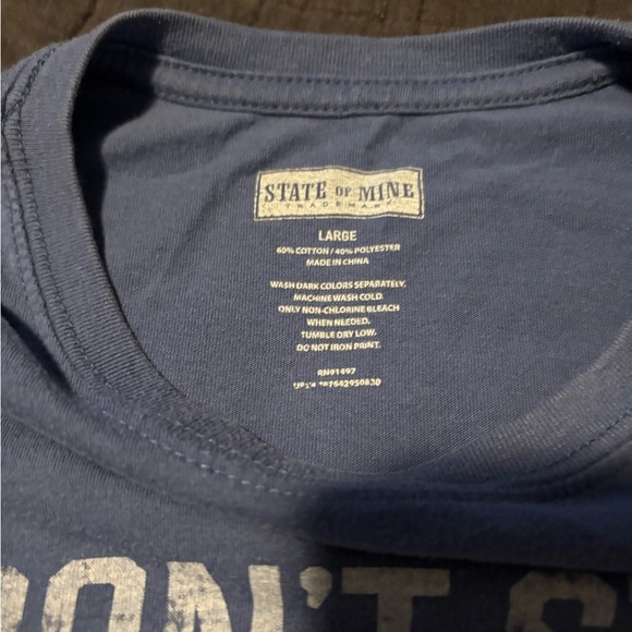 Don’t Stop Retrieving State‎ of Mine Tee Size L - Picture 2 of 4